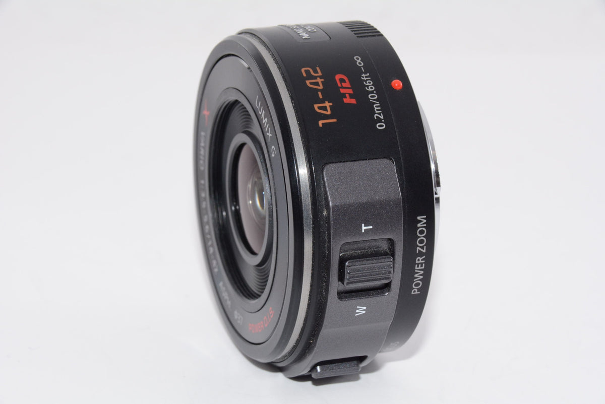 【外観並級】パナソニック ルミックス G X VARIO PZ 14-42mm/F3.5-5.6 ASPH./POWER  ブラック H-PS14042-K