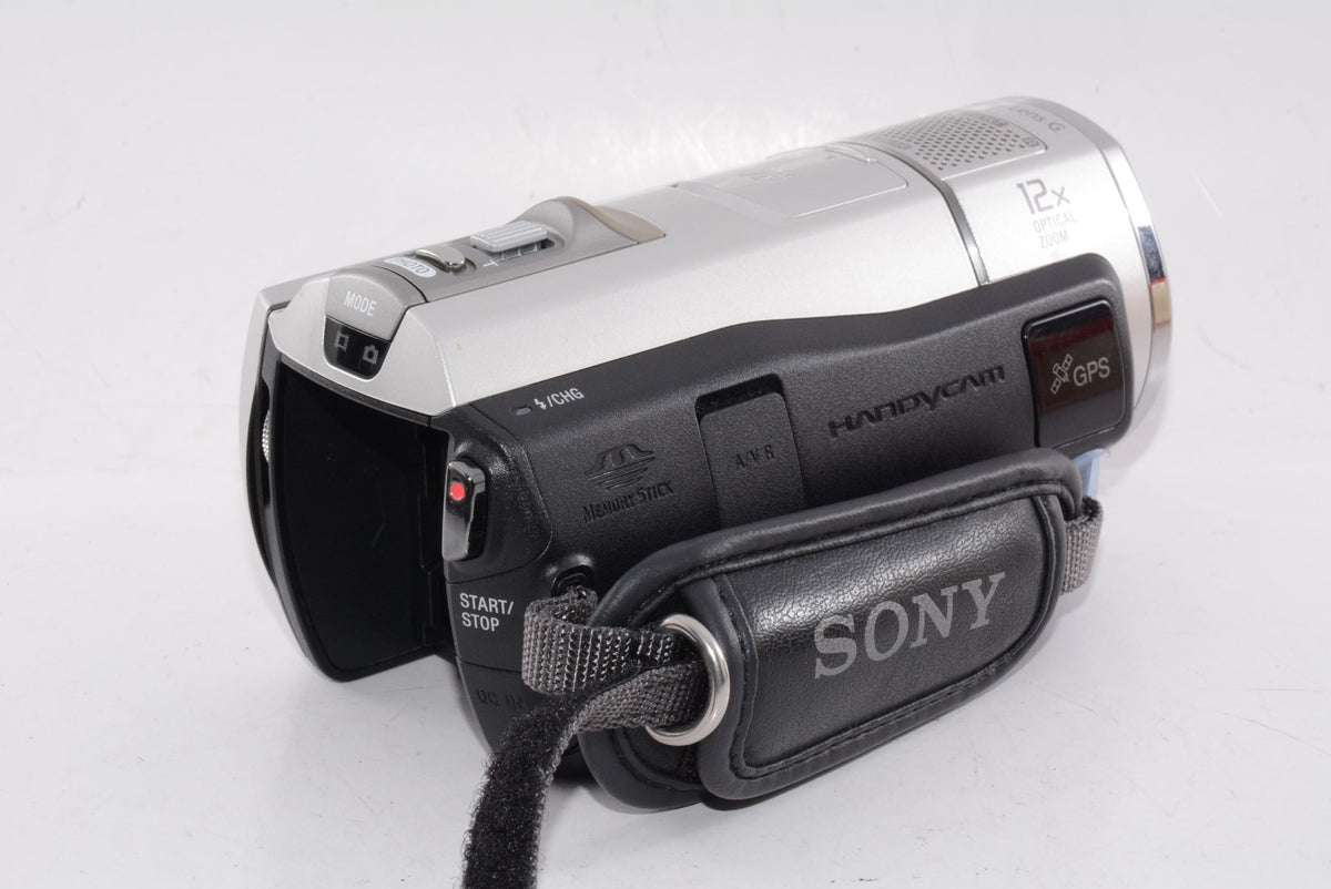 【外観特上級】ソニー SONY デジタルHDビデオカメラレコーダー CX500V シルバー HDR-CX500V