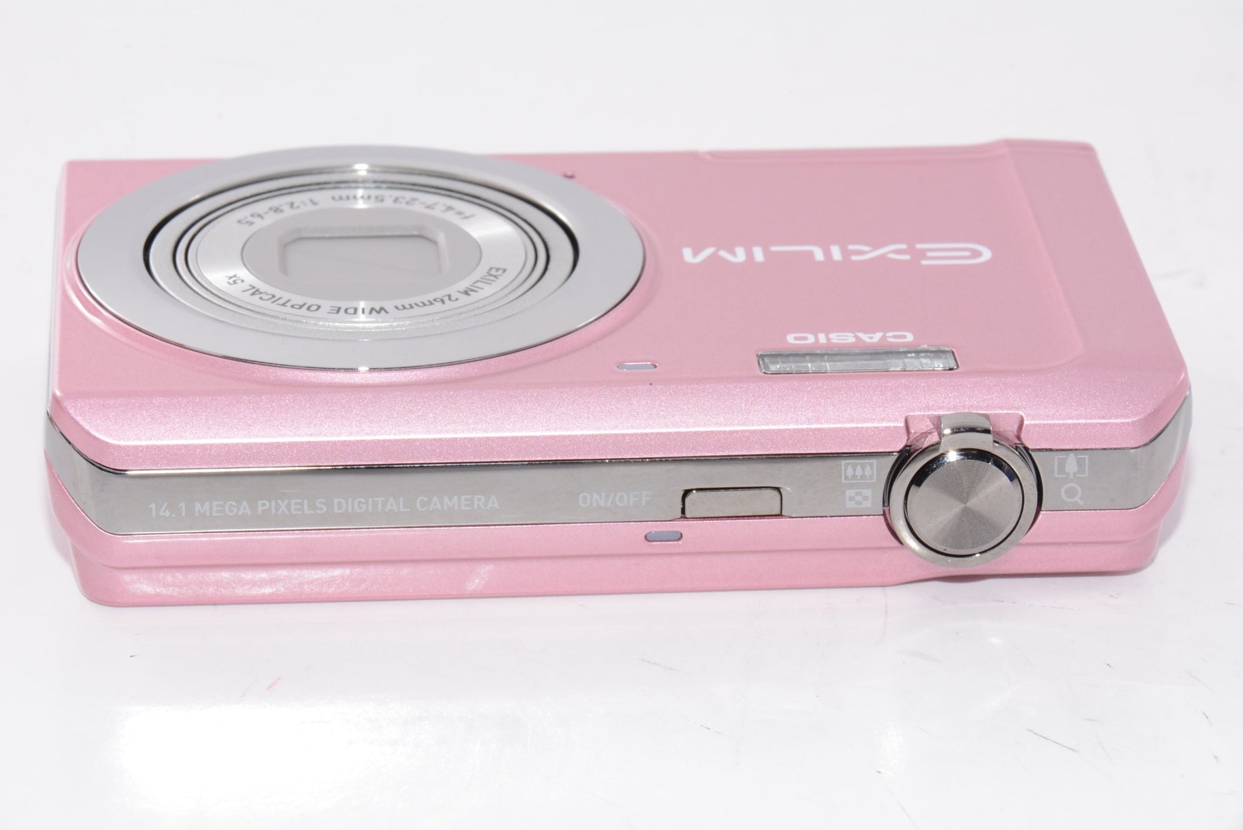 【外観特上級】CASIO デジタルカメラ EXILIM ピンク EX-ZS5PK