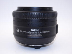 【外観特上級】Nikon 単焦点レンズ AF-S DX NIKKOR 35mm f/1.8G