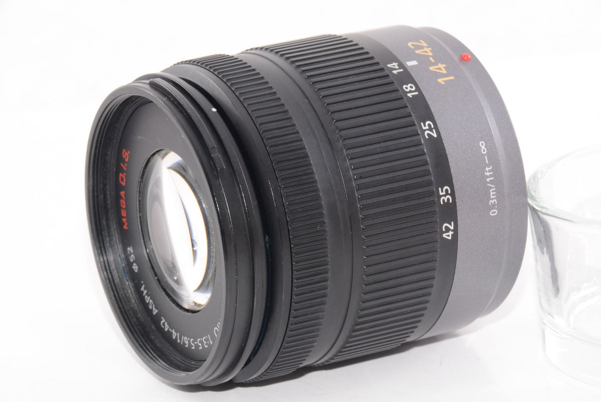 【外観並級】パナソニック LUMIX G VARIO 14-42mm F3.5-5.6 ASPH. MEGA O.I.S H-FS014042