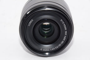 【外観特上級】パナソニック 望遠ズームレンズ マイクロフォーサーズ用 ルミックス G VARIO 35-100mm/F4.0-5.6 ASPH./MEGA O.I.S. ブラック H-FS35100-K