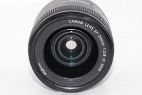 【外観並級】Canon 単焦点レンズ EF24mm F2.8 IS USM