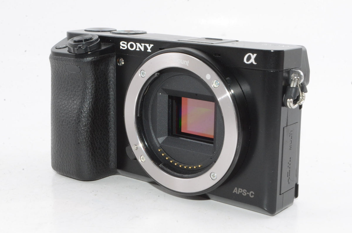 【外観並級】SONY ミラーレス一眼 α6000 ボディ ブラック ILCE-6000 B