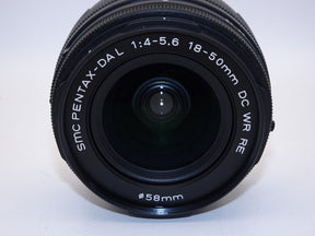 【外観特上級】Pentax smc DA L 18 – 50 mm f / 4.0 – 5.6 DC WR REレンズ