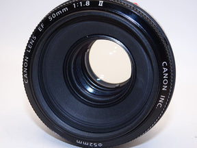 【外観特上級】Canon 単焦点レンズ EF50mm F1.8 II フルサイズ対応