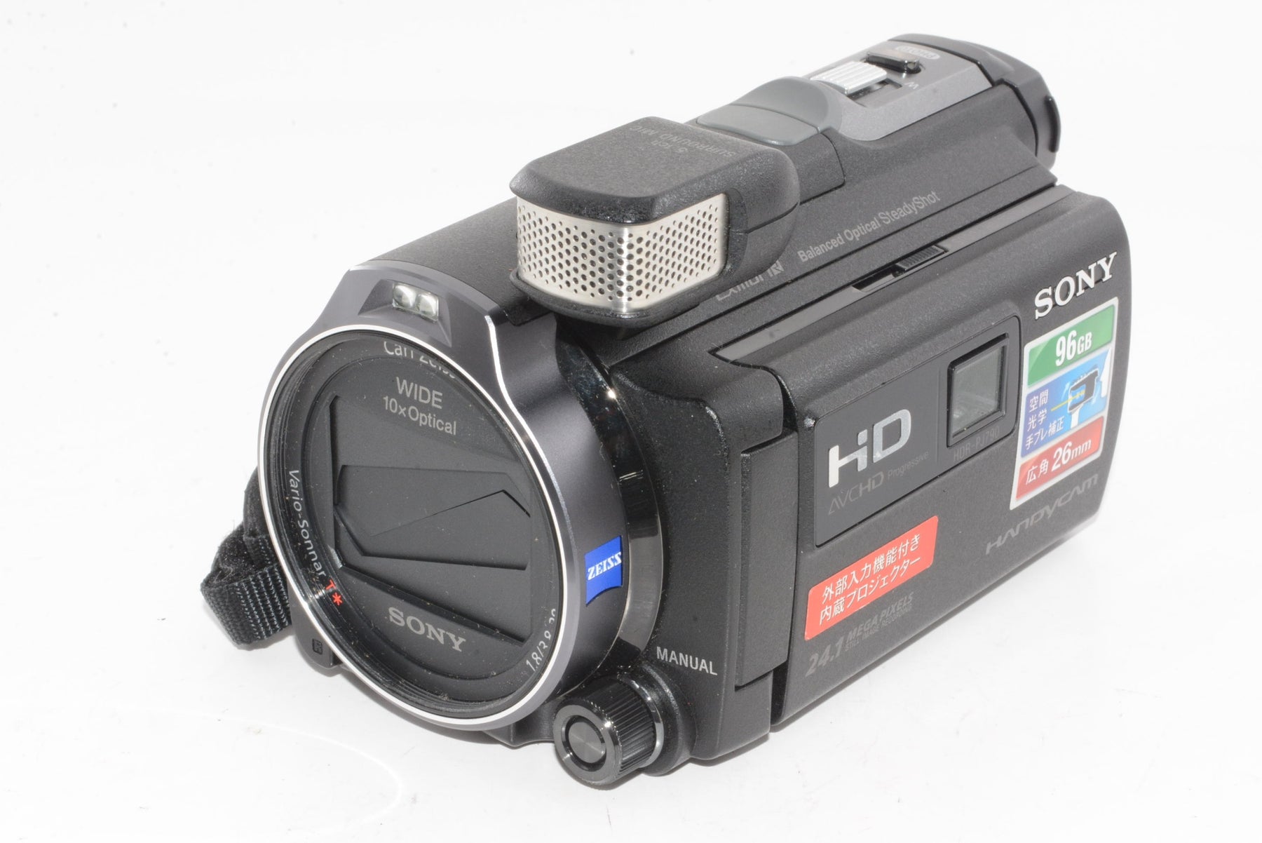 【外観特上級】SONY ビデオカメラ HANDYCAM PJ790V 光学10倍 内蔵メモリ96GB