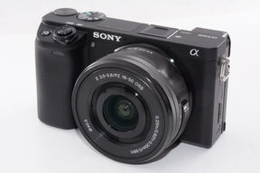 【外観特上級】ソニー ミラーレス一眼 α6400 パワーズームレンズキット E PZ 16-50mm F3.5-5.6 OSS ブラック ILCE-6400L B