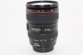 【外観特上級】Canon 標準ズームレンズ EF24-105mm F4L IS USM