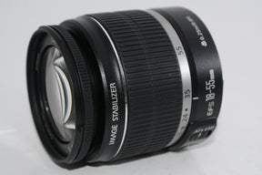 【外観特上級】Canon 標準ズームレンズ EF-S18-55mm F3.5-5.6 IS