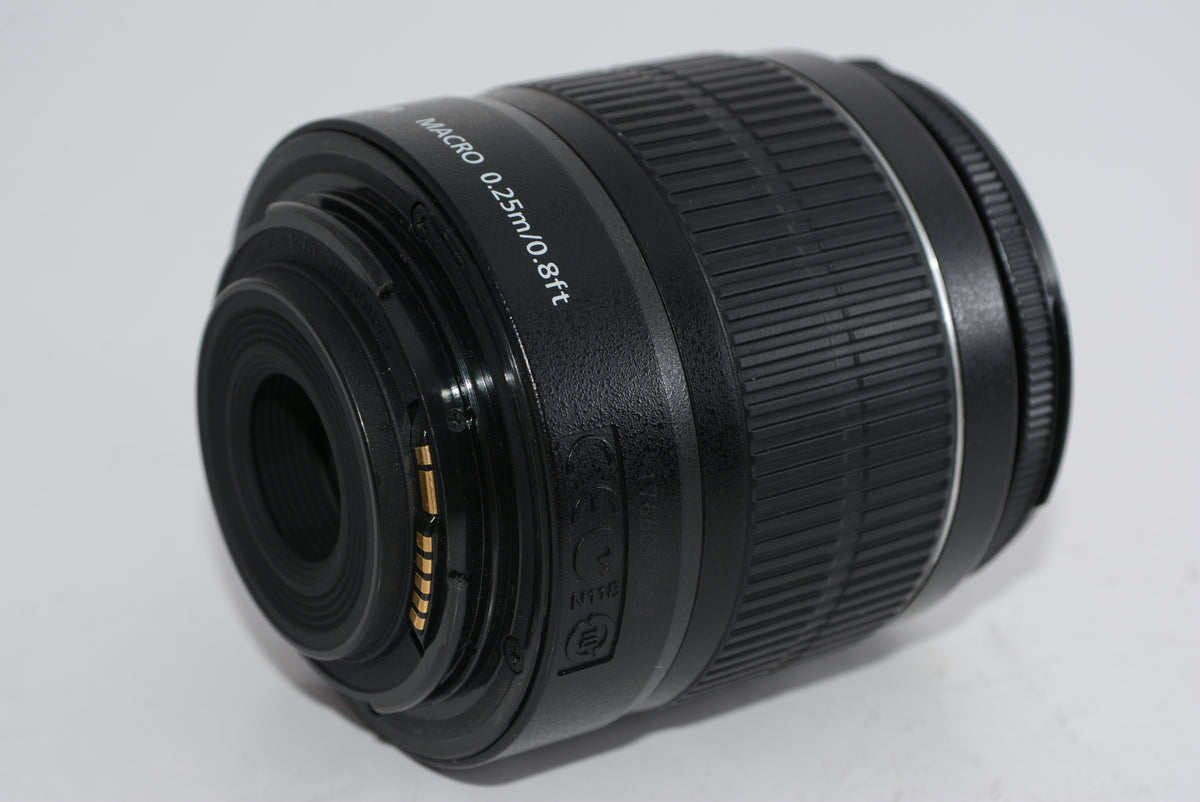 【外観並級】Canon 標準ズームレンズ EF-S18-55mm F3.5-.5.6 IS II