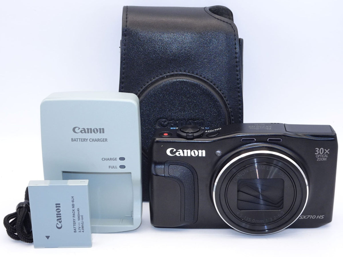 【外観並級】Canon デジタルカメラ PowerShot SX710 HS ブラック PSSX710HS(BK)