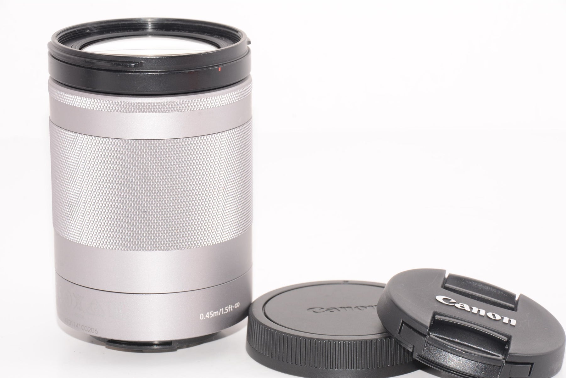 【外観並級】Canon 望遠ズームレンズ EF-M18-150mm F3.5-6.3 IS STM ミラーレス専用 シルバー EF-M18-150ISSTMSL