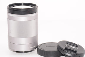 【外観並級】Canon 望遠ズームレンズ EF-M18-150mm F3.5-6.3 IS STM ミラーレス専用 シルバー EF-M18-150ISSTMSL