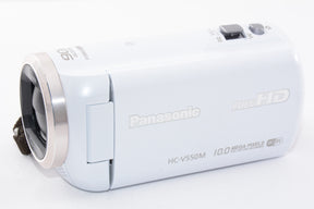 【外観特上級】パナソニック デジタルハイビジョンビデオカメラ 内蔵メモリー32GB ホワイト HC-V550M-W