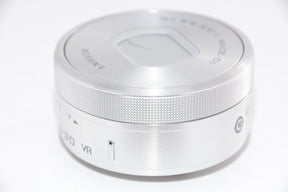 【外観特上級】Nikon 標準ズームレンズ1 NIKKOR VR 10-30mm f/3.5-5.6 PD-ZOOM シルバー