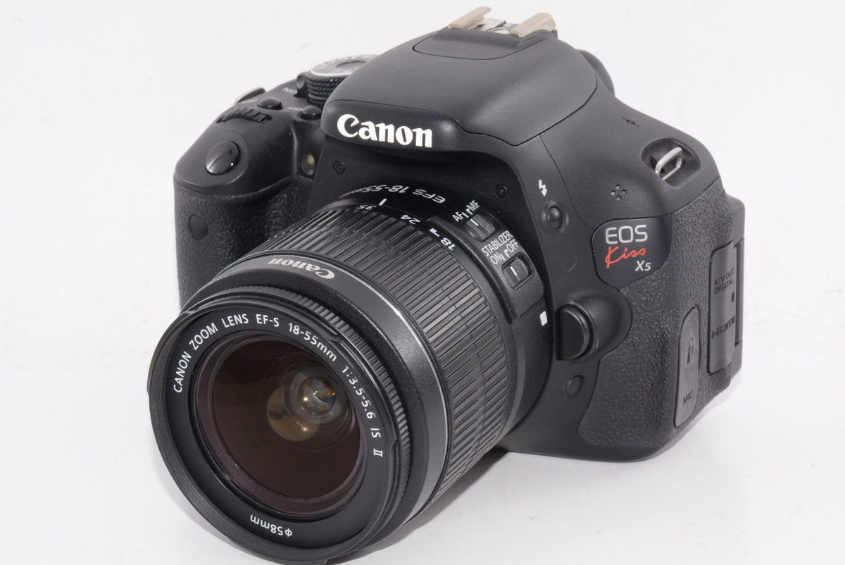 【外観特上級】Canon デジタル一眼レフカメラ EOS Kiss X5 レンズキット