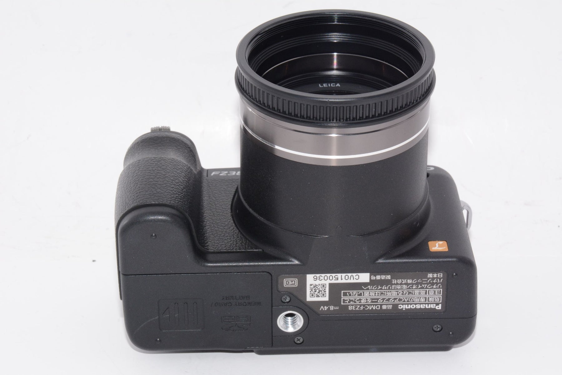 【外観特上級】パナソニック デジタルカメラ LUMIX ブラック DMC-FZ38-K