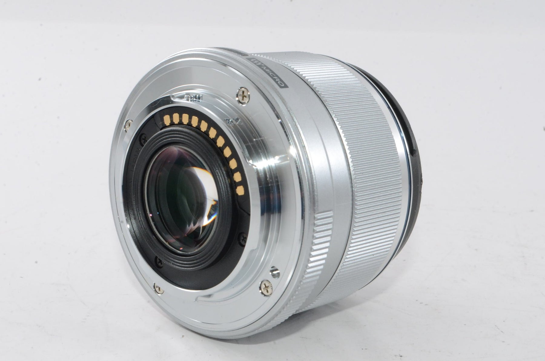 【外観特上級】OLYMPUS M.ZUIKO DIGITAL 25mm F1.8 シルバー マイクロフォーサーズ用 単焦点レンズ