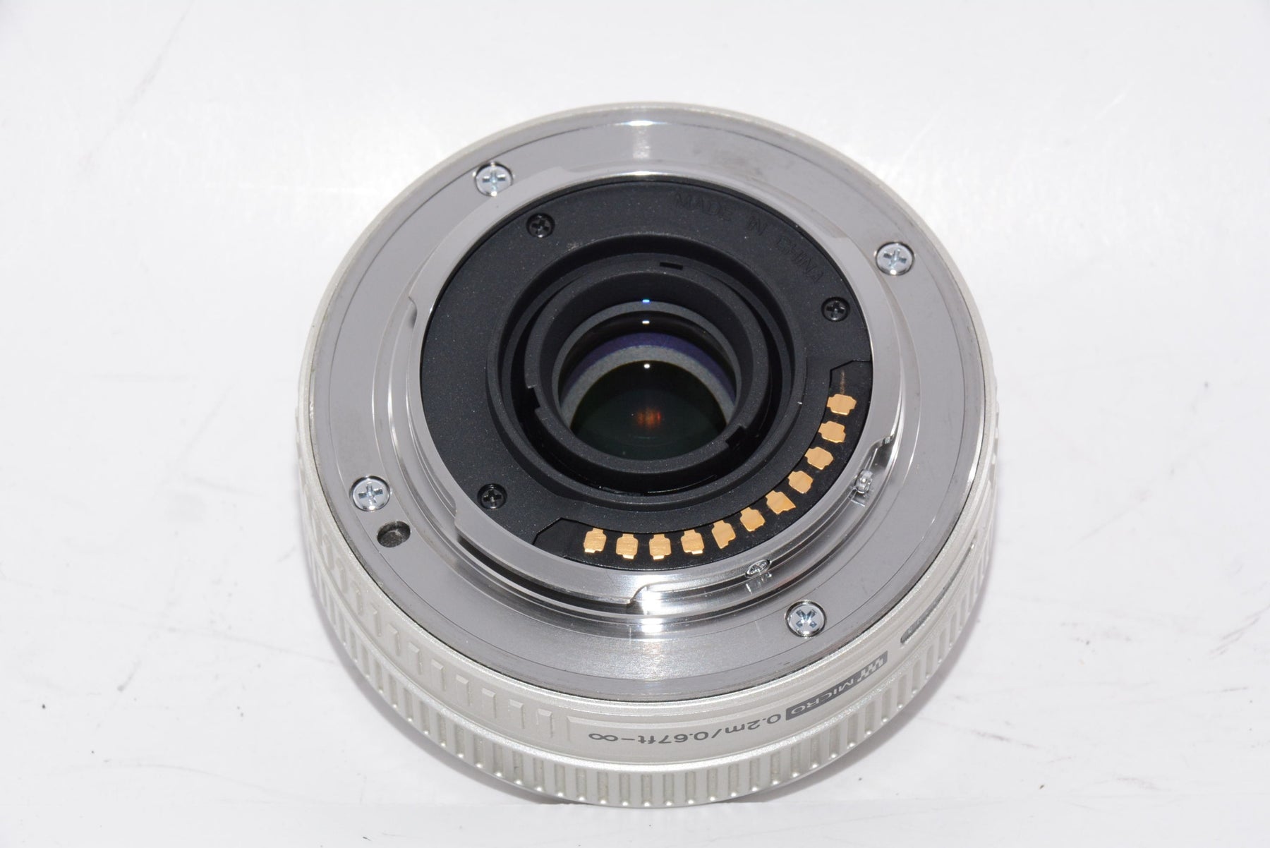 【外観特上級】OLYMPUS パンケーキレンズ M.ZUIKO DIGITAL 17mm F2.8 シルバー