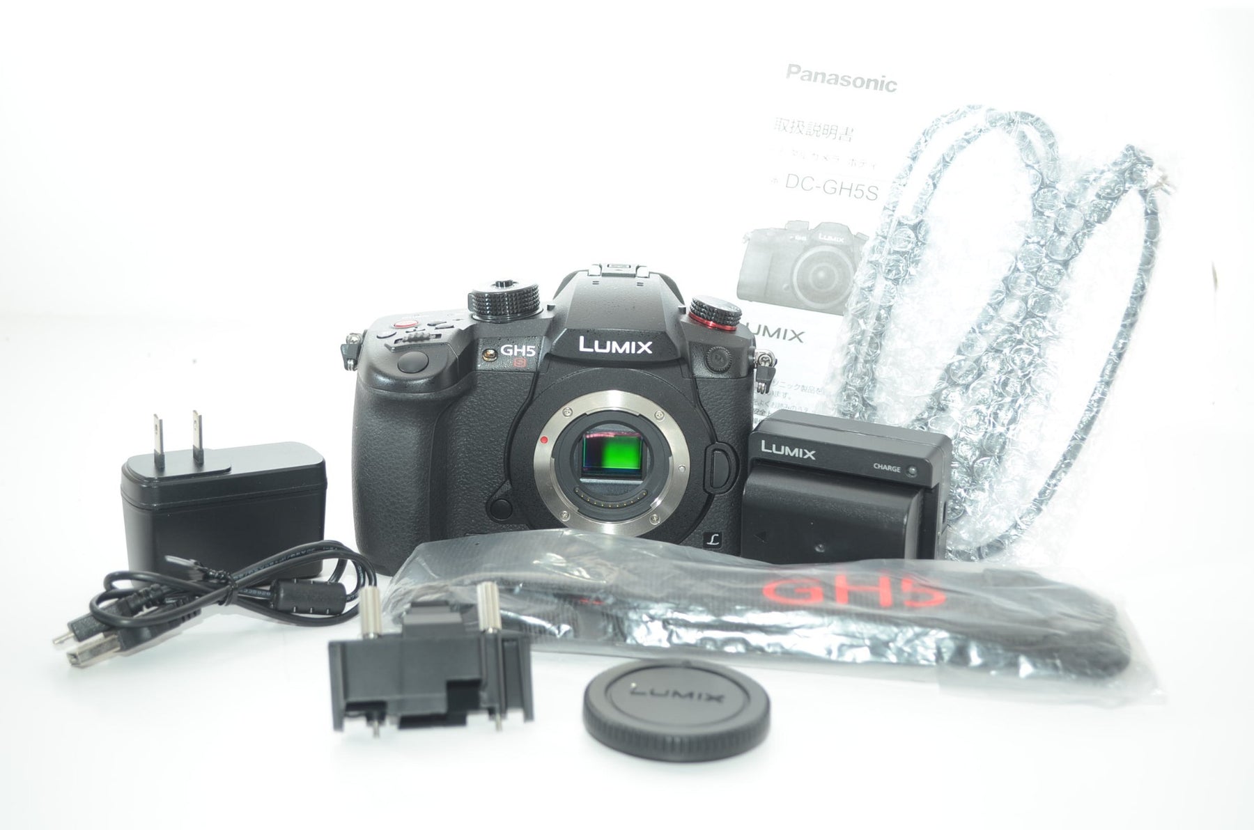 【外観特上級】パナソニック ミラーレス一眼カメラ ルミックス GH5S ボディ ブラック DC-GH5S-K