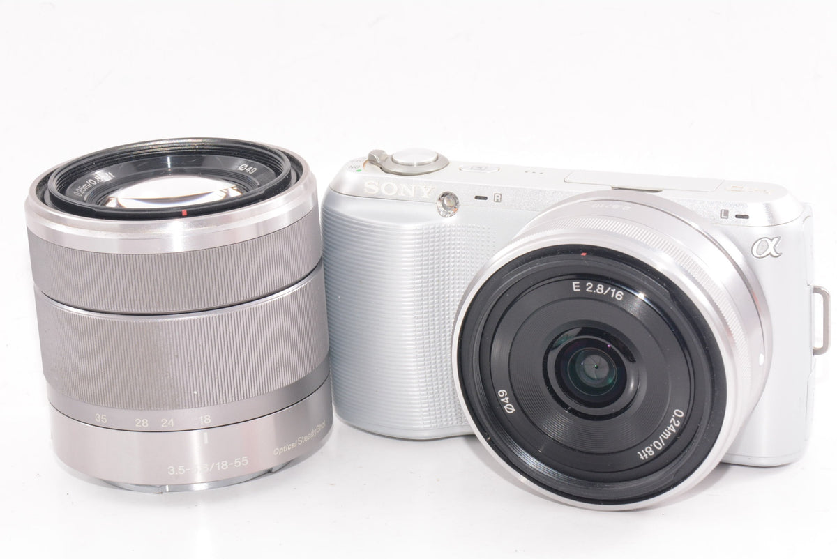 【外観並級】SONY NEX-3 ダブルレンズキット ホワイト