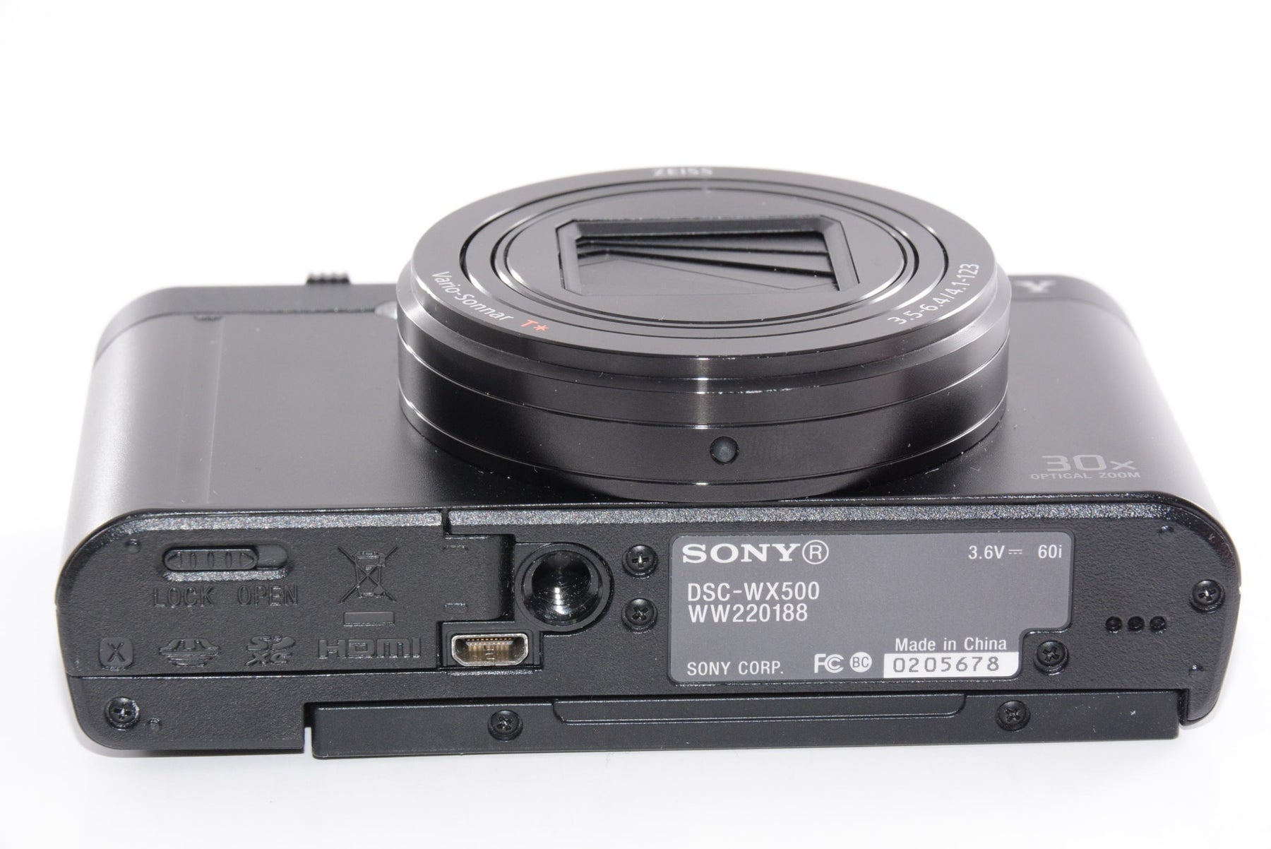 【外観特上級】SONY デジタルカメラ DSC-WX500 ブラック Cyber-shot