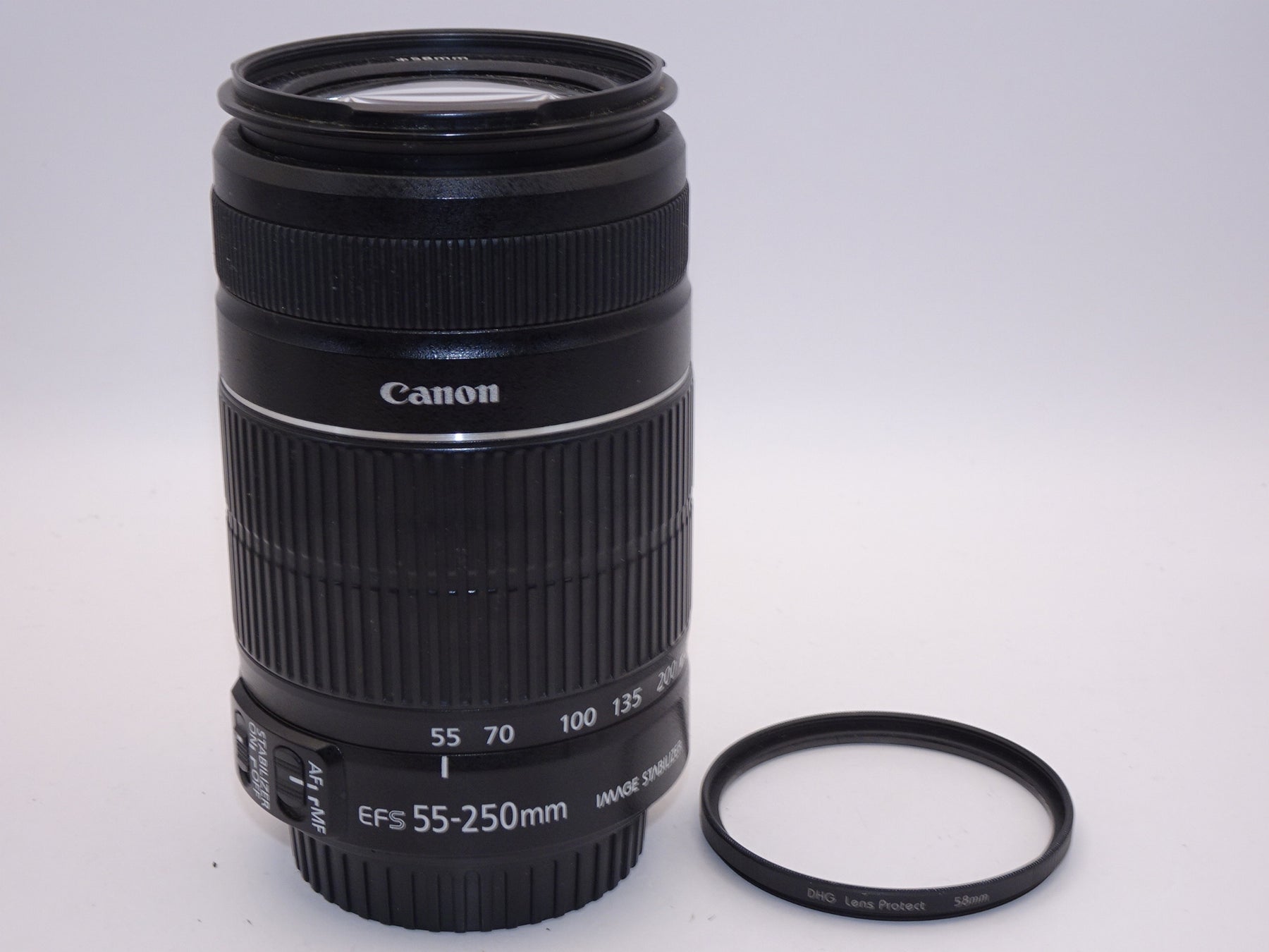 【外観並級】Canon 望遠ズームレンズ EF-S55-250mm F4-5.6 IS II