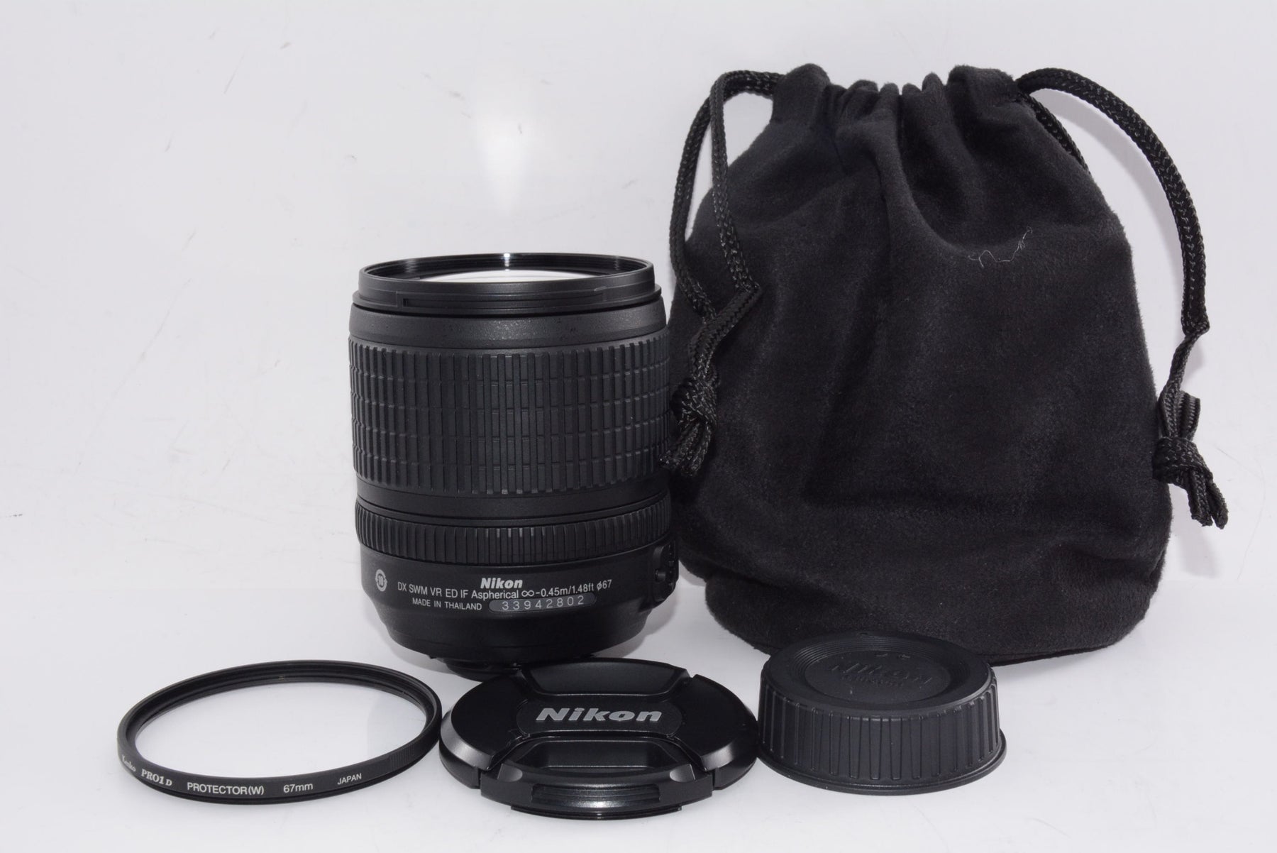【外観特上級】Nikon 標準ズームレンズ AF-S DX NIKKOR 18-105mm f/3.5-5.6G ED VR ニコンDXフォーマット専用