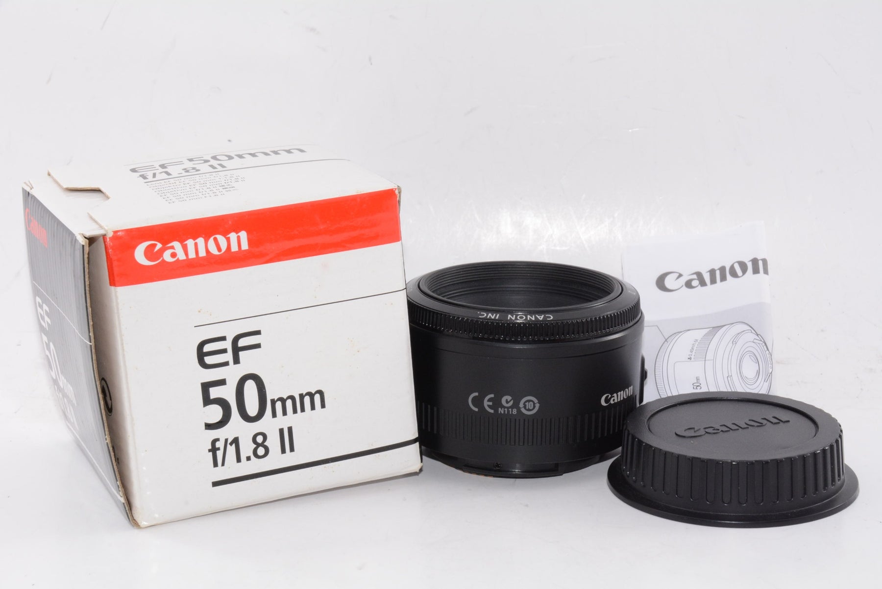 【外観特上級】Canon 単焦点レンズ EF50mm F1.8 II フルサイズ対応