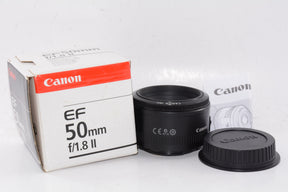 【外観特上級】Canon 単焦点レンズ EF50mm F1.8 II フルサイズ対応