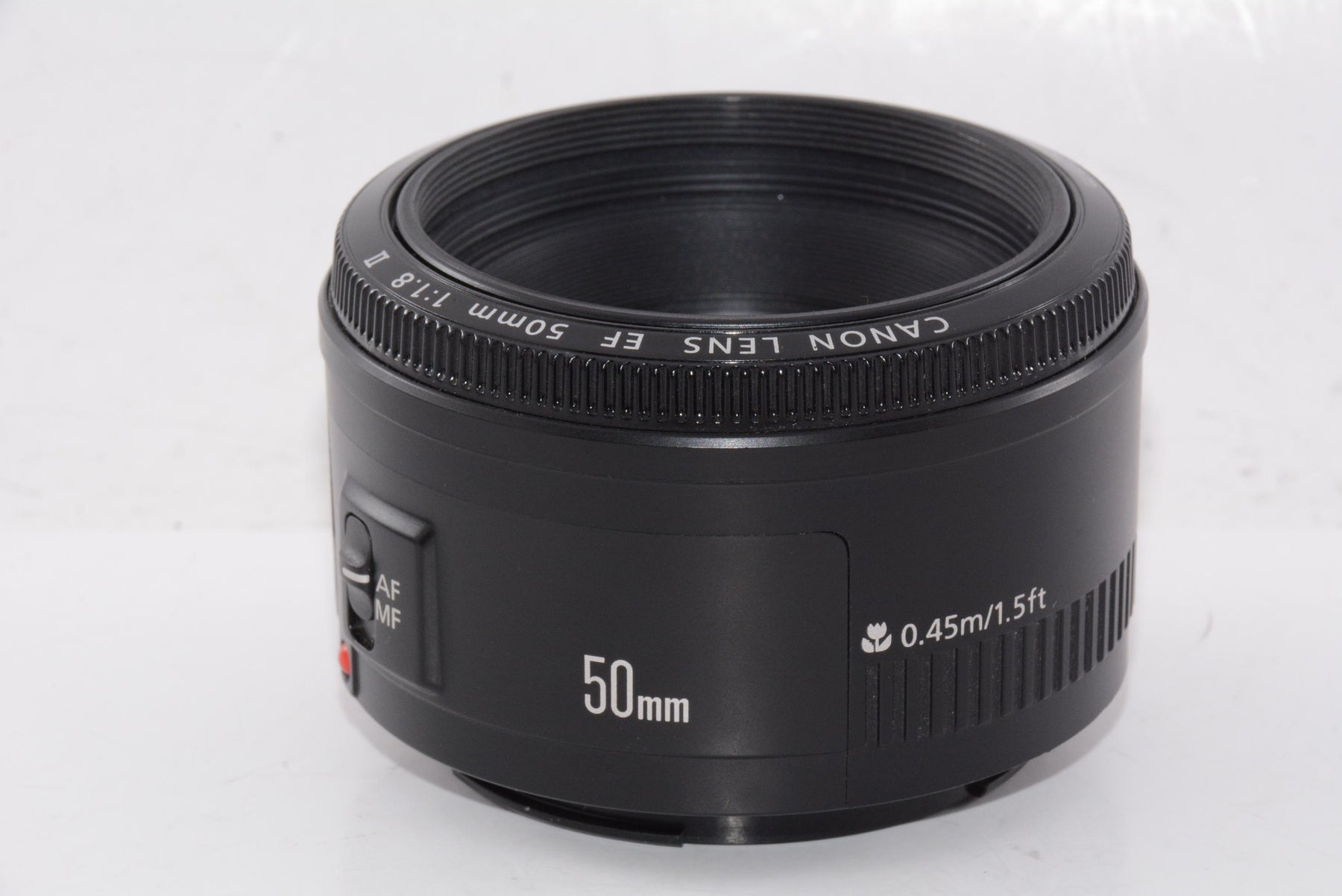 【外観特上級】Canon 単焦点レンズ EF50mm F1.8 II フルサイズ対応