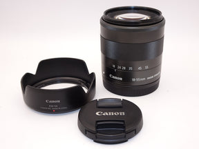 【外観特上級】Canon 標準ズームレンズ EF-M18-55mm F3.5-5.6IS STM