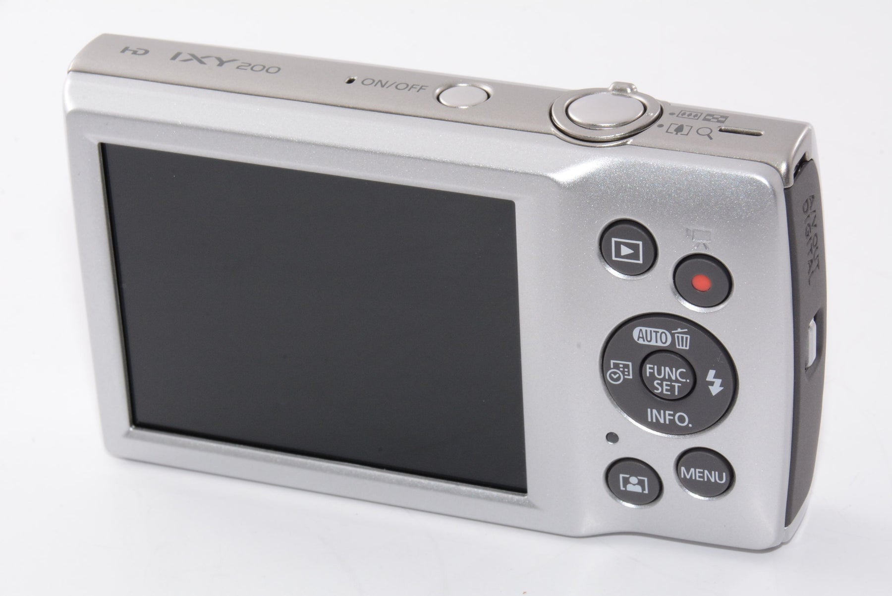 【ほぼ新品】Canon デジタルカメラ IXY 200F シルバー IXY200F(SL)