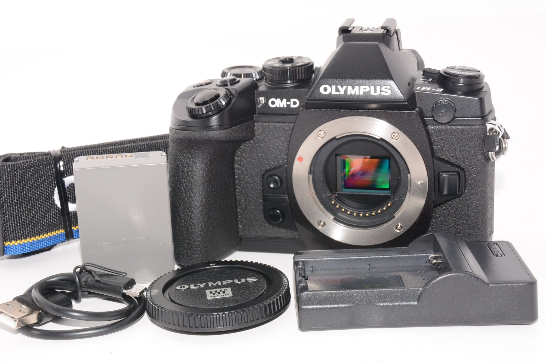 【外観特上級】OLYMPUS ミラーレス一眼 OM-D E-M1 ボディ ブラック