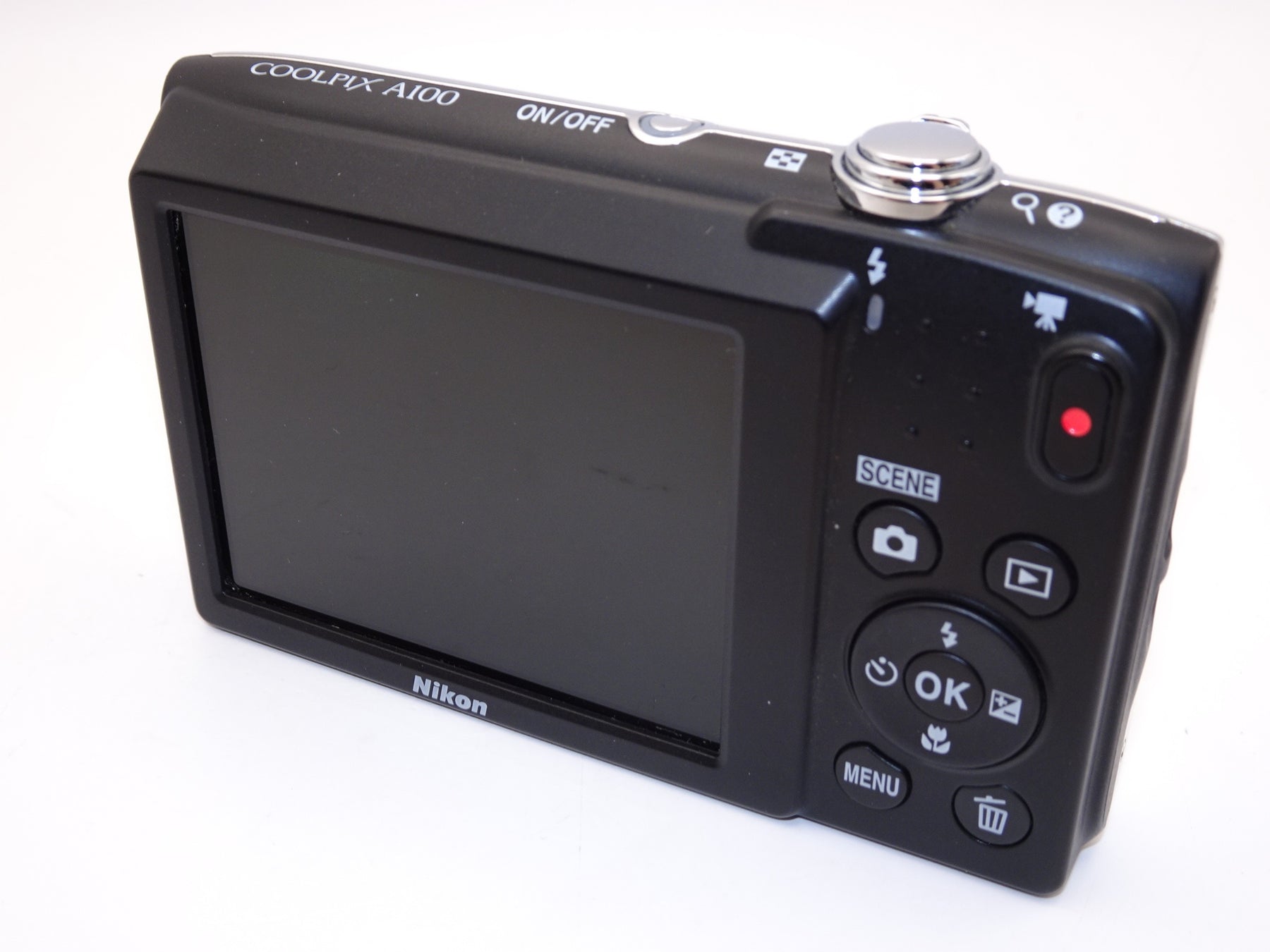 【外観並級】Nikon デジタルカメラ COOLPIX A100 シルバー