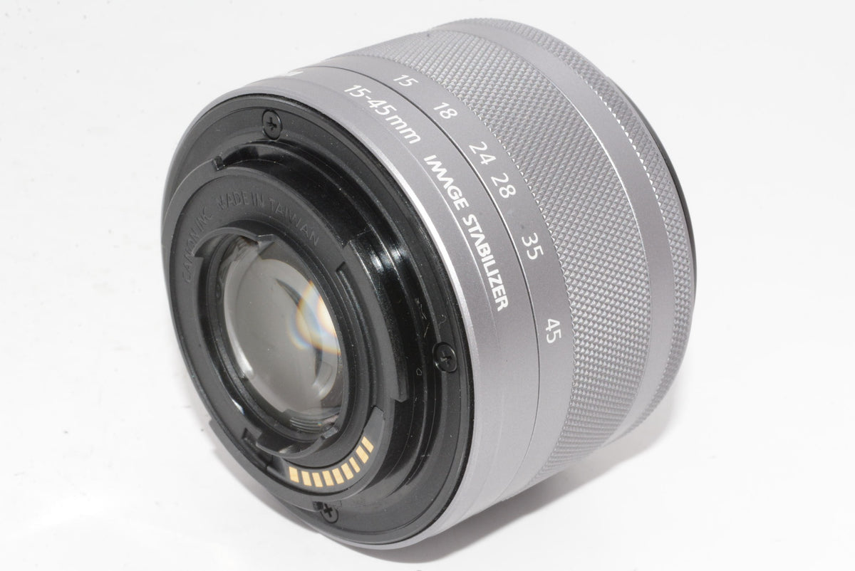 【外観特上級】Canon 標準ズームレンズ EF-M15-45mm F3.5-6.3IS STM