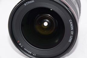 【外観特上級】Canon 広角ズームレンズ EF17-40mm F4L USM