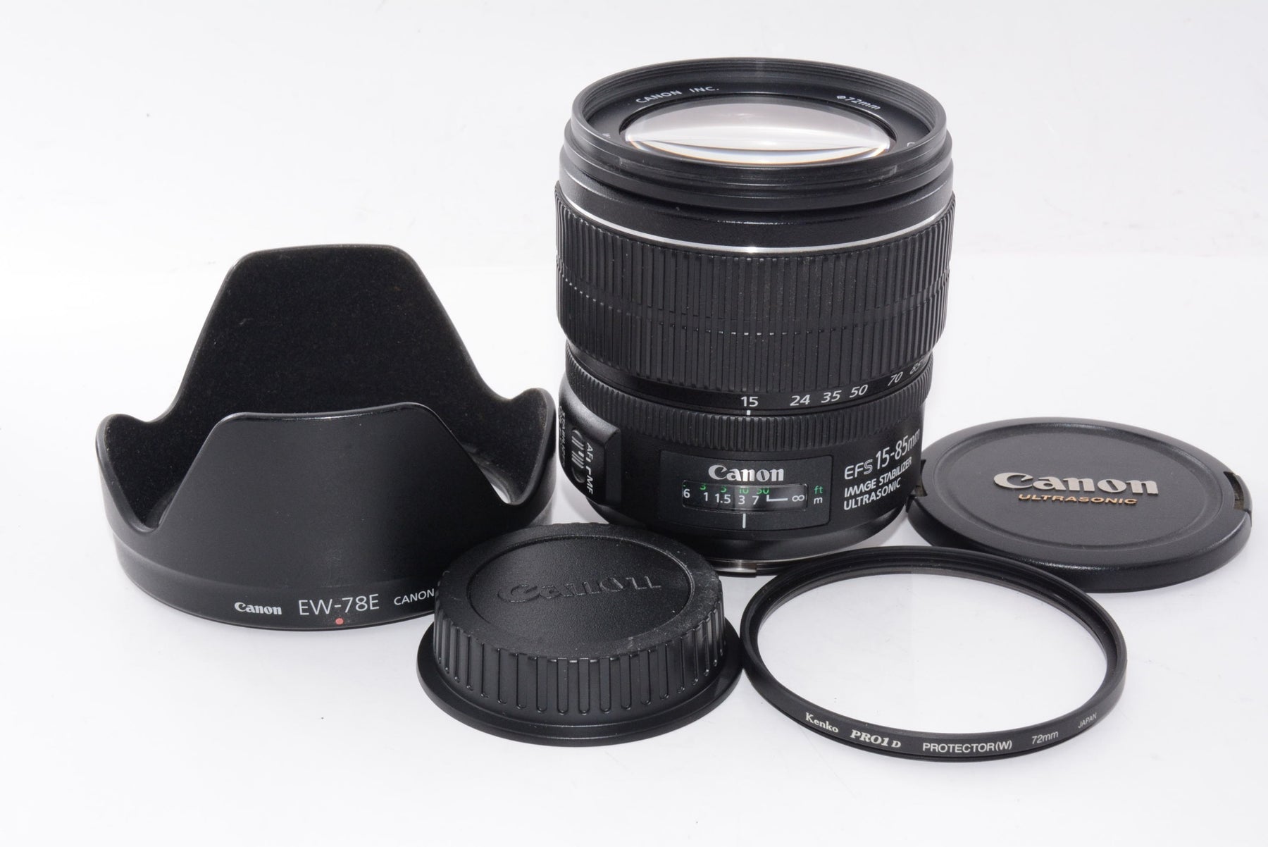 【外観並級】Canon 広角ズームレンズ EF-S15-85mm F3.5-5.6 IS USM
