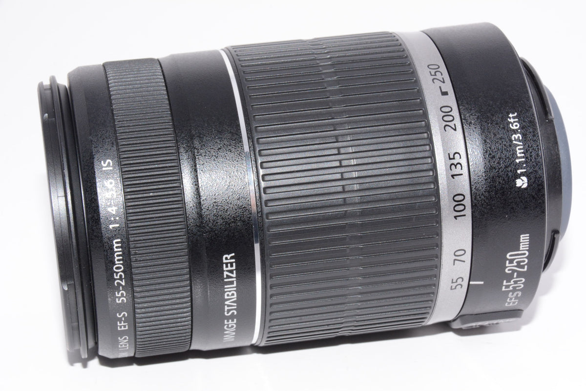 【外観特上級】Canon 望遠レンズ EF-S55-250mm F4-5.6 IS