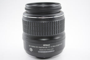 【外観特上級】Nikon 標準ズームレンズ AF-S DX Zoom Nikkor ED 18-55mm f/3.5-5.6 G II  ブラック