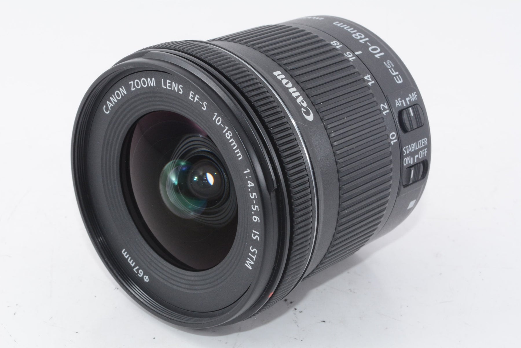 【外観特上級】Canon 超広角ズームレンズ EF-S10-18mm F4.5-5.6 IS STM