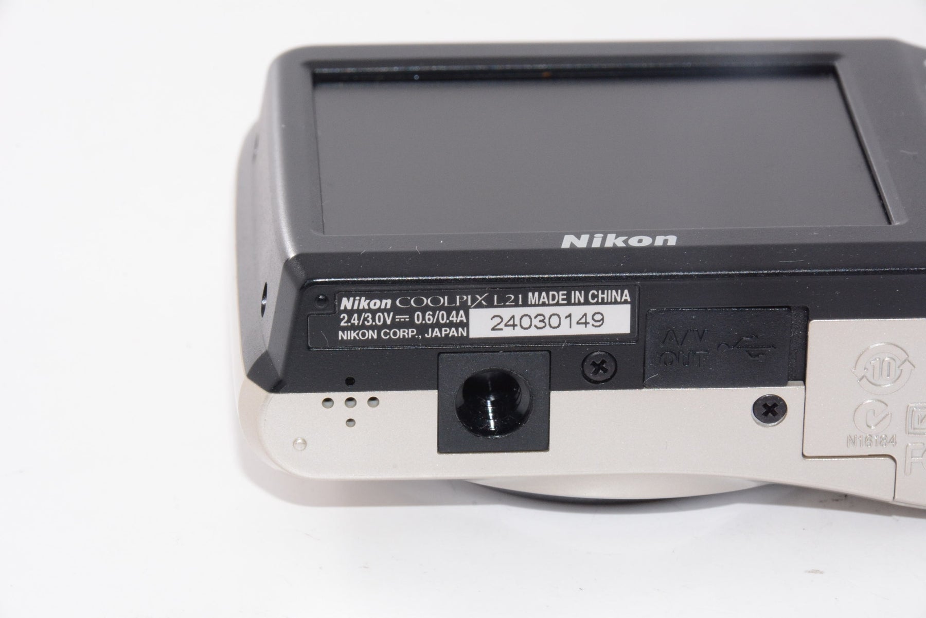 【外観特上級】Nikon デジタルカメラ COOLPIX (クールピクス) L21 シルバー