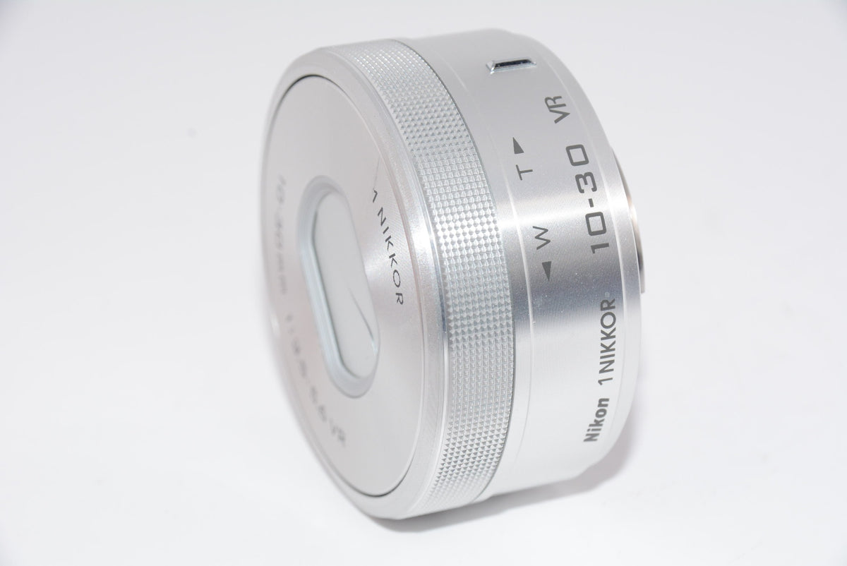 【外観特上級】Nikon 標準ズームレンズ1 NIKKOR VR 10-30mm f/3.5-5.6 PD-ZOOM シルバー