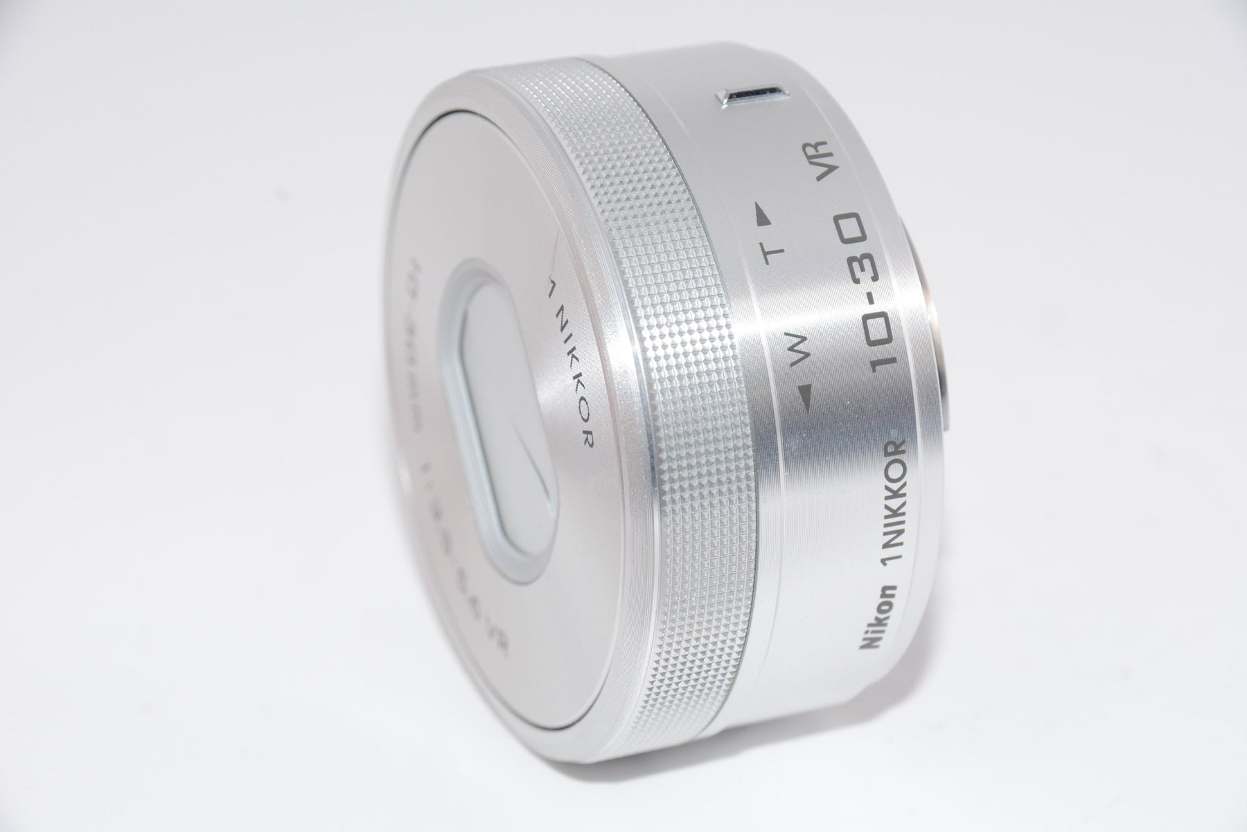 【外観特上級】Nikon 標準ズームレンズ1 NIKKOR VR 10-30mm f/3.5-5.6 PD-ZOOM シルバー