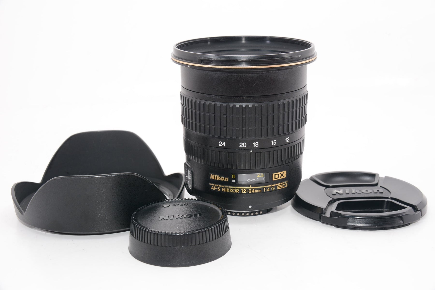 【外観特上級】Nikon 超広角ズームレンズ AF-S DX Zoom Nikkor 12-24mm f/4G IF-ED ニコンDXフォーマット専用