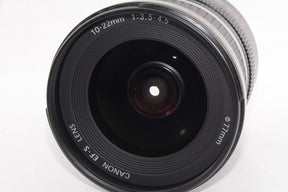 【外観特上級】Canon EF-S 10-22mm f/3.5-4.5 USM Lens