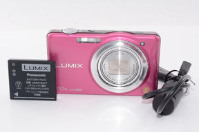 【外観特上級】パナソニック デジタルカメラ ルミックスSZ7 光学10倍 ピンク DMC-SZ7-P
