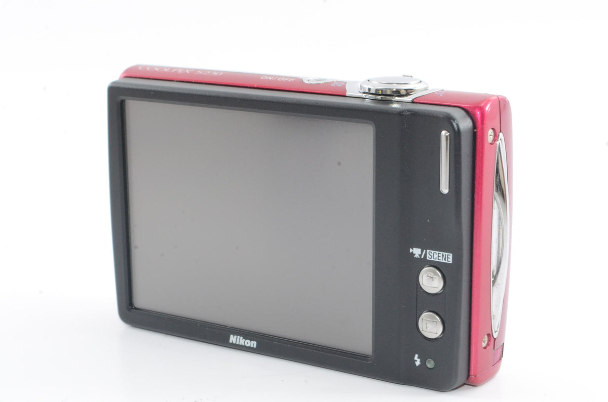【外観並級】Nikon デジタルカメラ COOLPIX (クールピクス) S230 ローズレッド S230RD