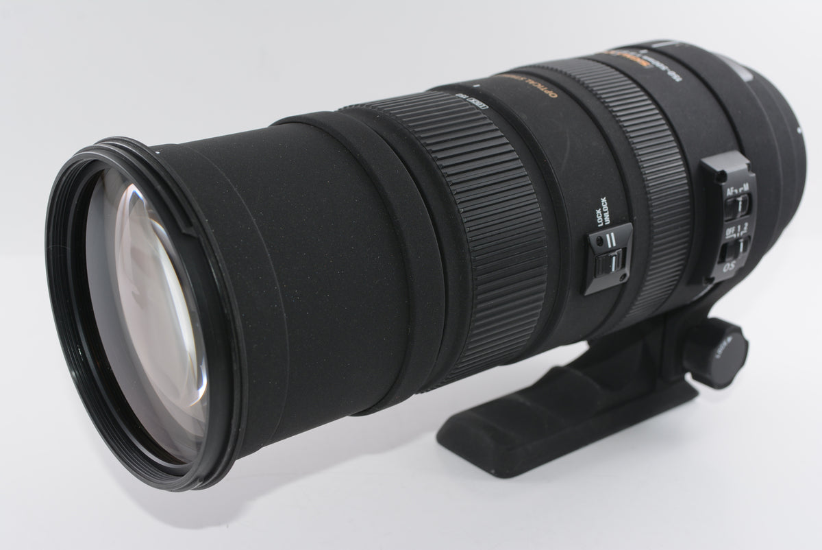 【外観並級】SIGMA 超望遠ズームレンズ APO 150-500mm F5-6.3 DG OS HSM キヤノン用 フルサイズ対応